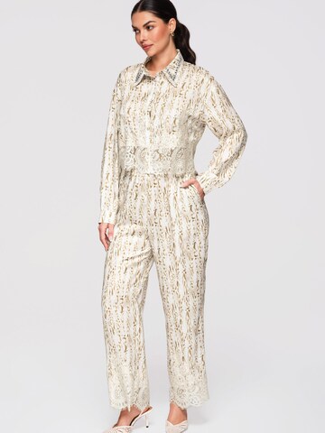 Camicia da donna di Ombre in beige