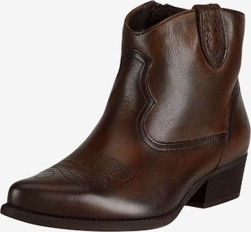 Felmini Wide Fit Cowboylaarzen in Bruin: voorkant