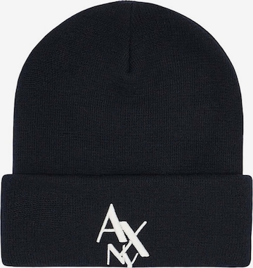 Bonnet ARMANI EXCHANGE en bleu : devant
