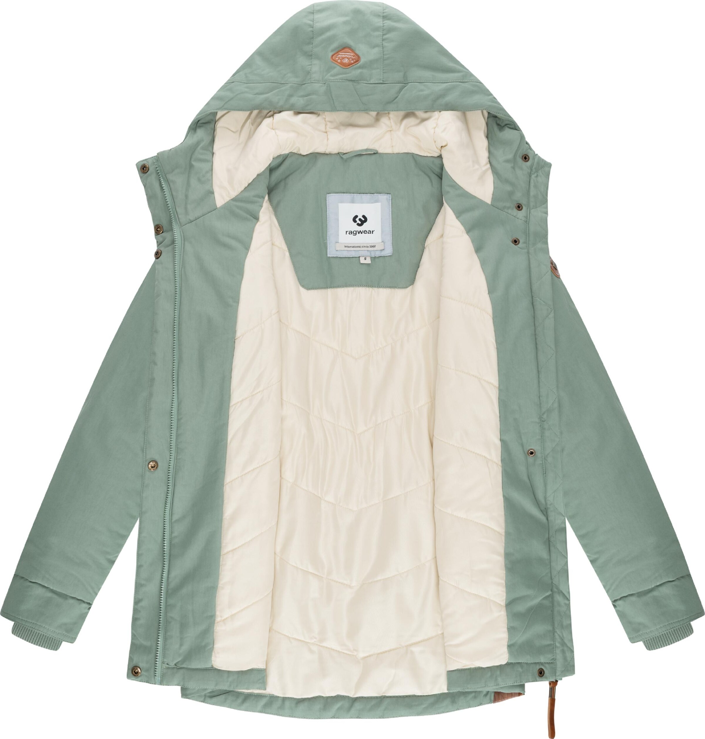 Ragwear Winterjas 'Monadena' in Groen