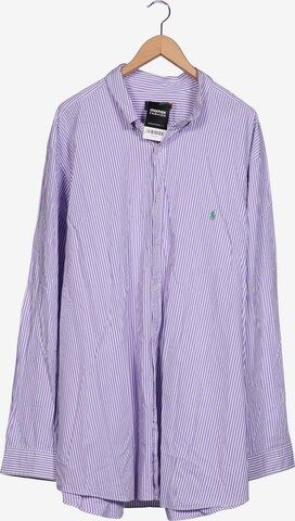 Polo Ralph Lauren Hemd 4XL in Lila: Vorderseite