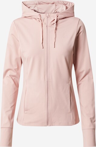 4F Sports sweat jacket in Pink: front