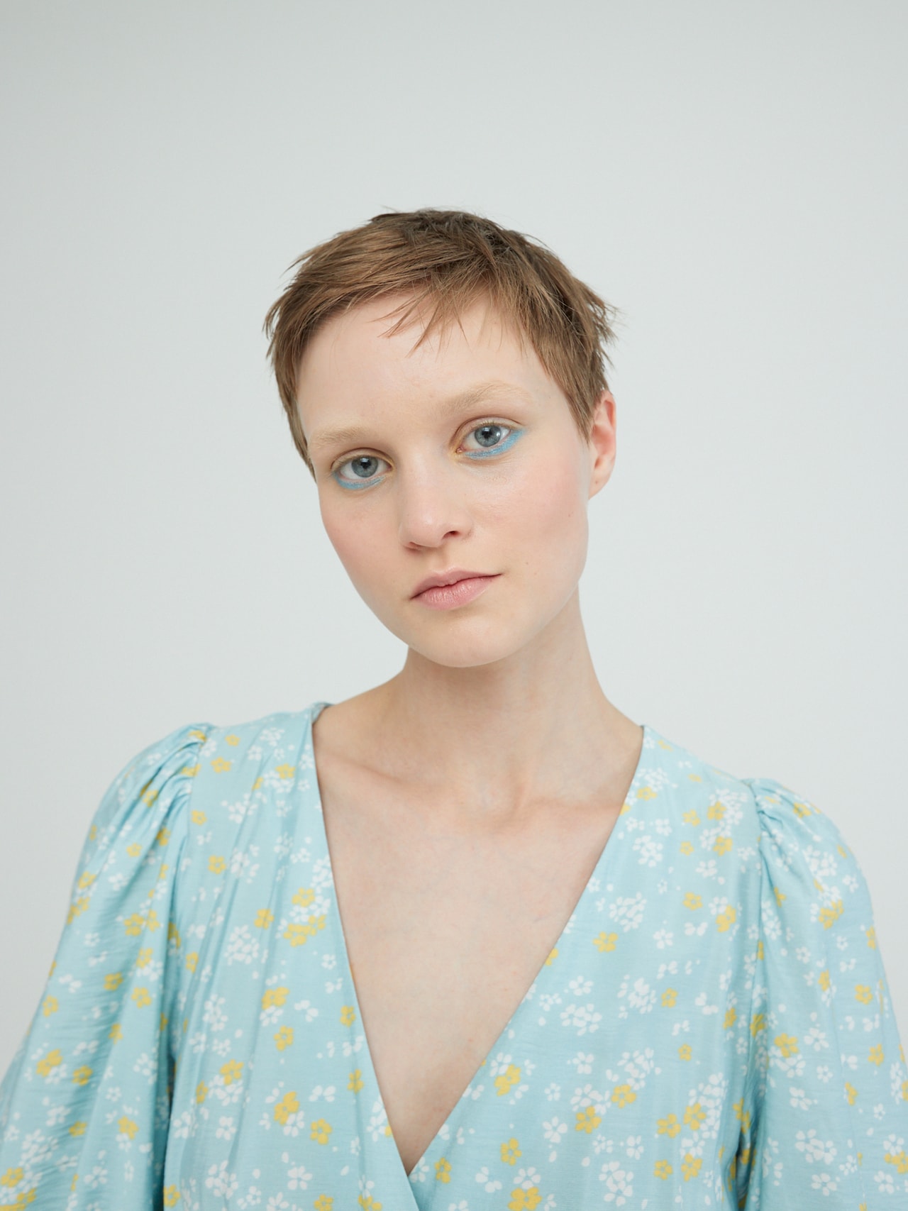 EDITED Jurk 'Celin' Blauw