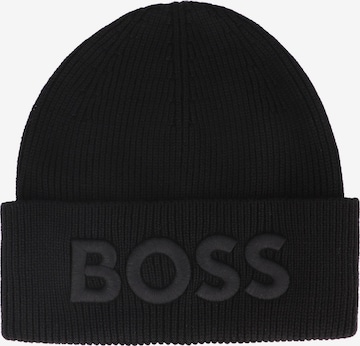 BOSS Beanie 'Afox' in Black: front