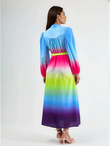 MSN Collection Shirt dress in Mixed colours