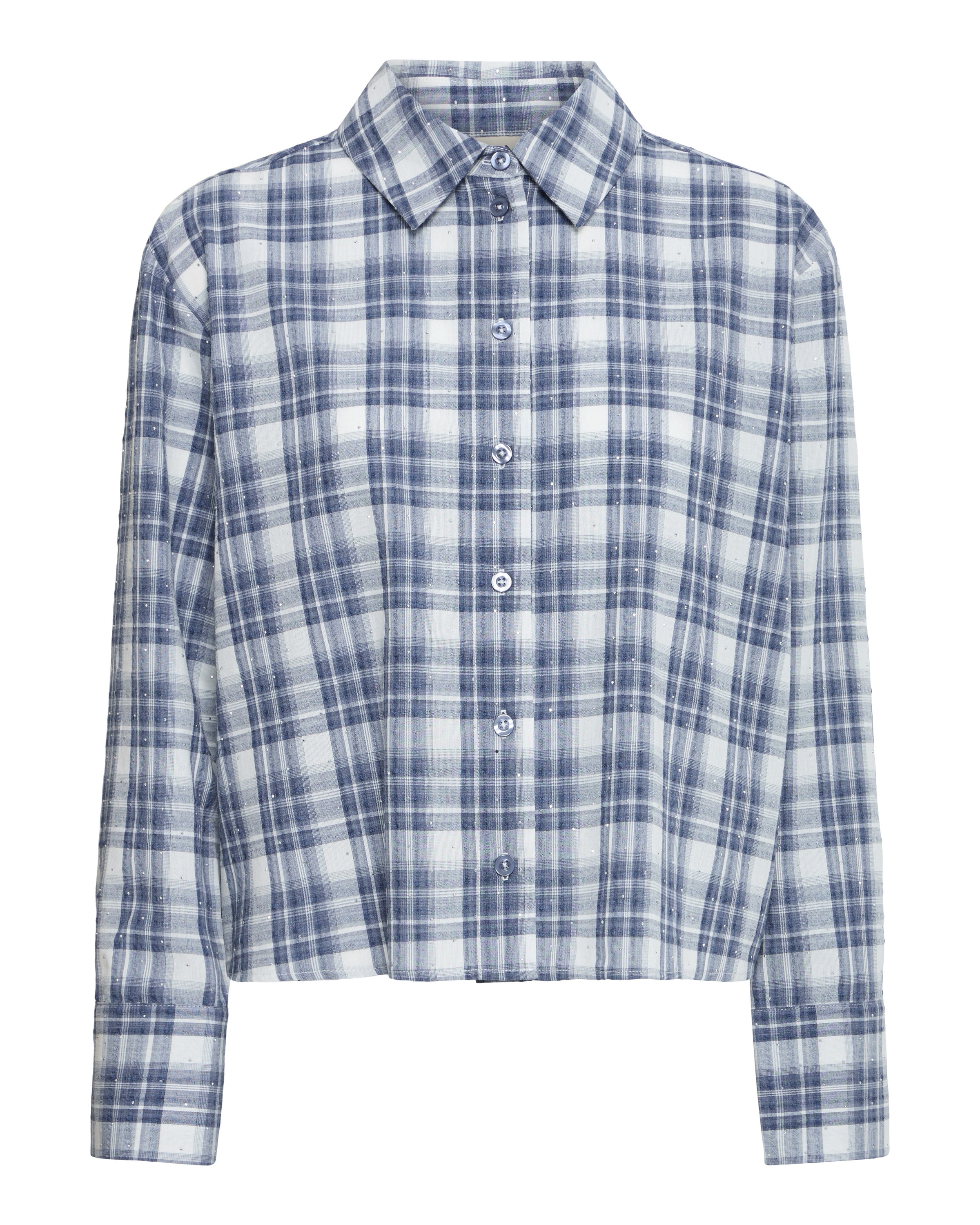 Fransa - Blusa em azul: frente