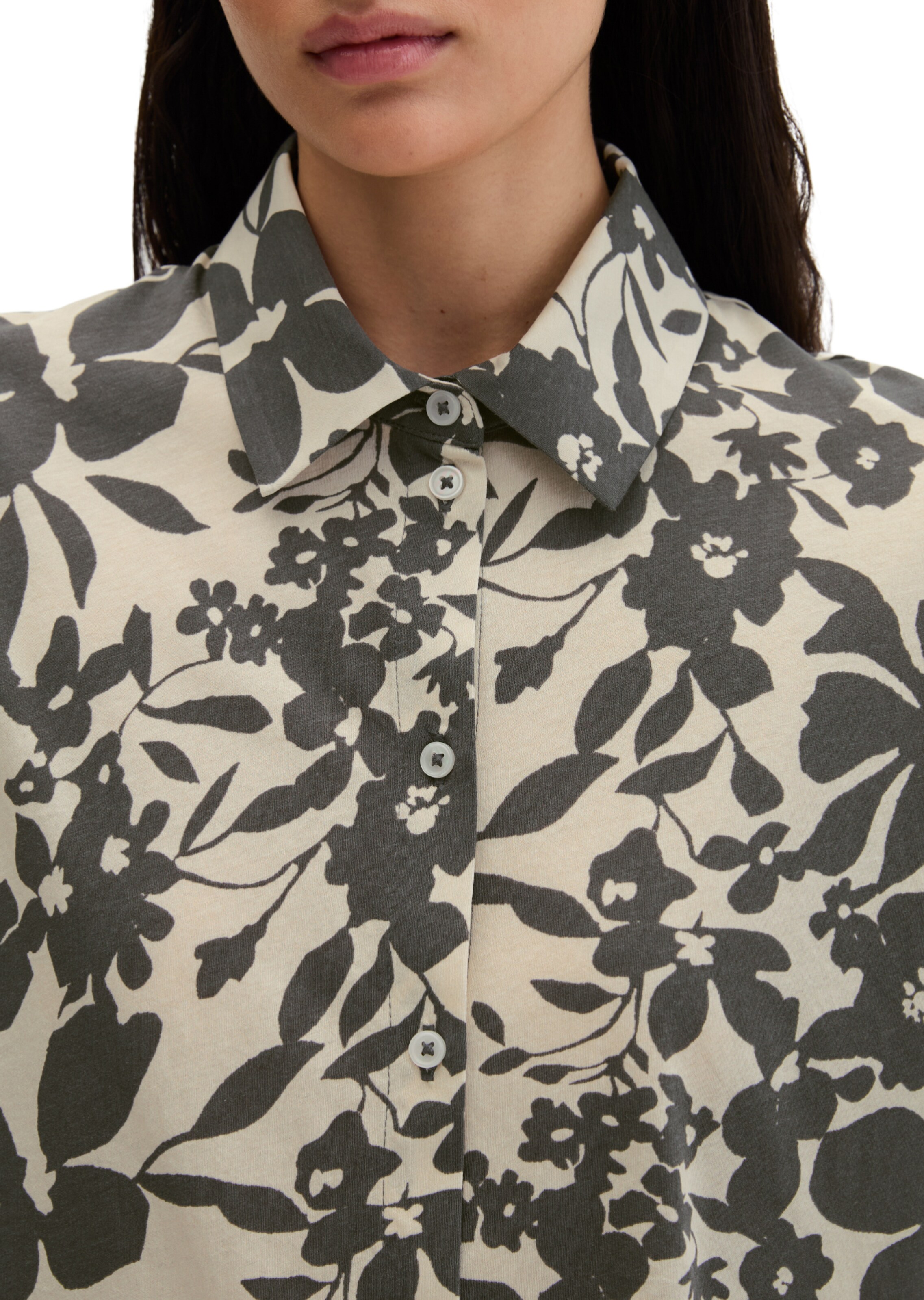 Marc O'Polo Bluse in Grau