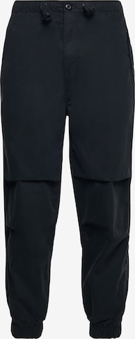 Superdry Tapered Cargo Pants 'Parachute' in Black: front