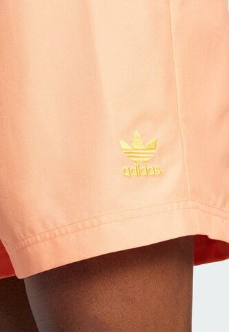 Pantaloncini da bagno 'Adicolor 8-Inch' di ADIDAS ORIGINALS in arancione