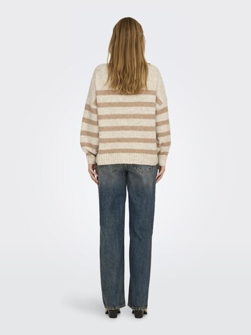 Only Maternity Sweater 'MAYA' in Beige