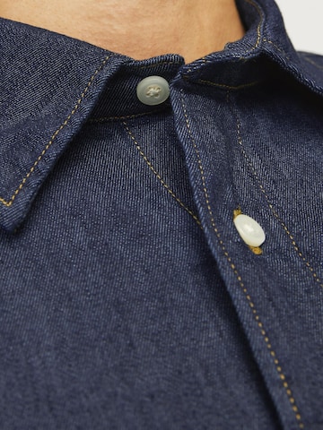 JACK & JONES Regular Fit Skjorte i blå