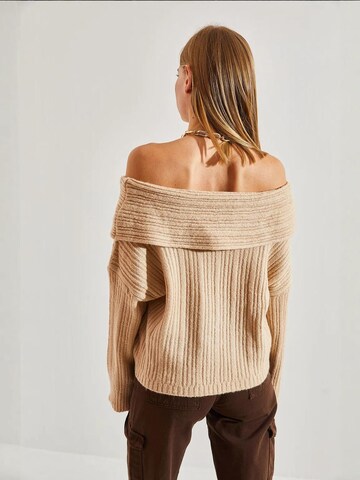 Bianco Lucci Pullover in Braun