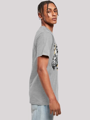 T-Shirt 'Disney König der Löwen Movie It's Good To Be King' F4NT4STIC en gris