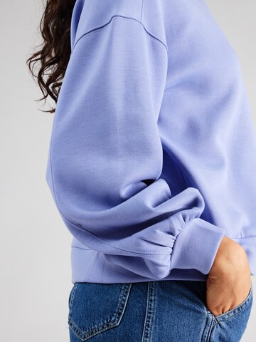 Sweat-shirt 'Janelle Lima' MSCH COPENHAGEN en violet