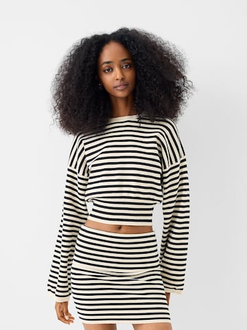 Bershka Pullover in Schwarz: predná strana