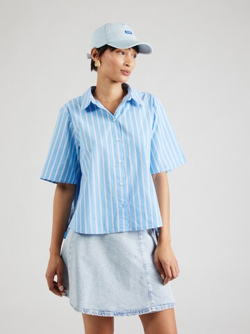 Marc O'Polo DENIM Blouse in Blue: front