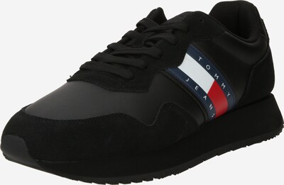 Tommy Jeans Sneaker 'Essential' in dunkelblau / hellrot / schwarz / weiß, Produktansicht