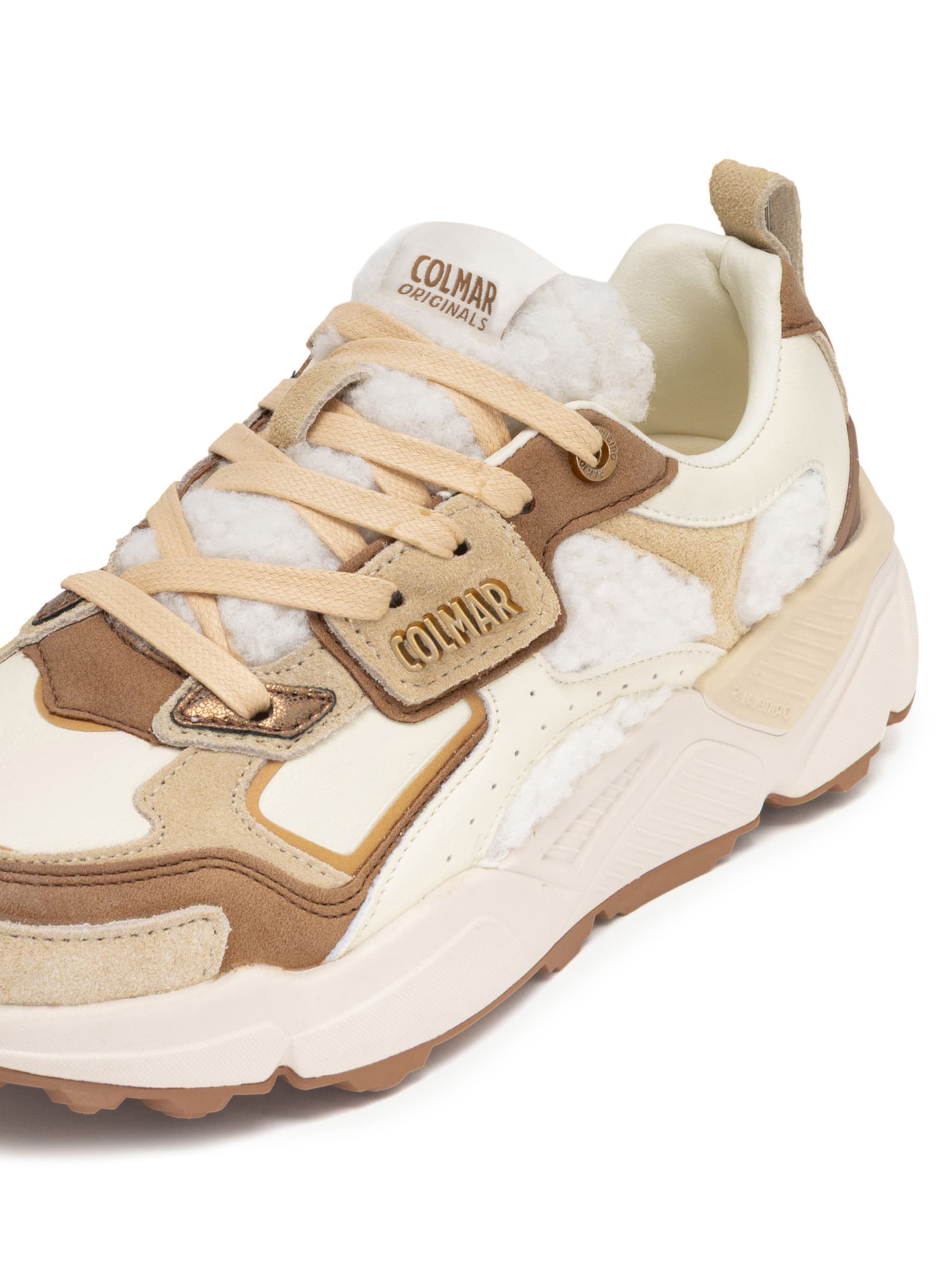Sneaker bassa 'Garner Aries' di Colmar in beige: frontale