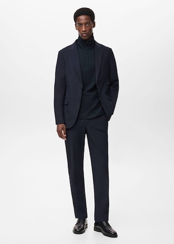 MANGO MAN Slimfit Hose 'Zurich' in Blau