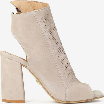 Kazar Ankle Boots in Beige