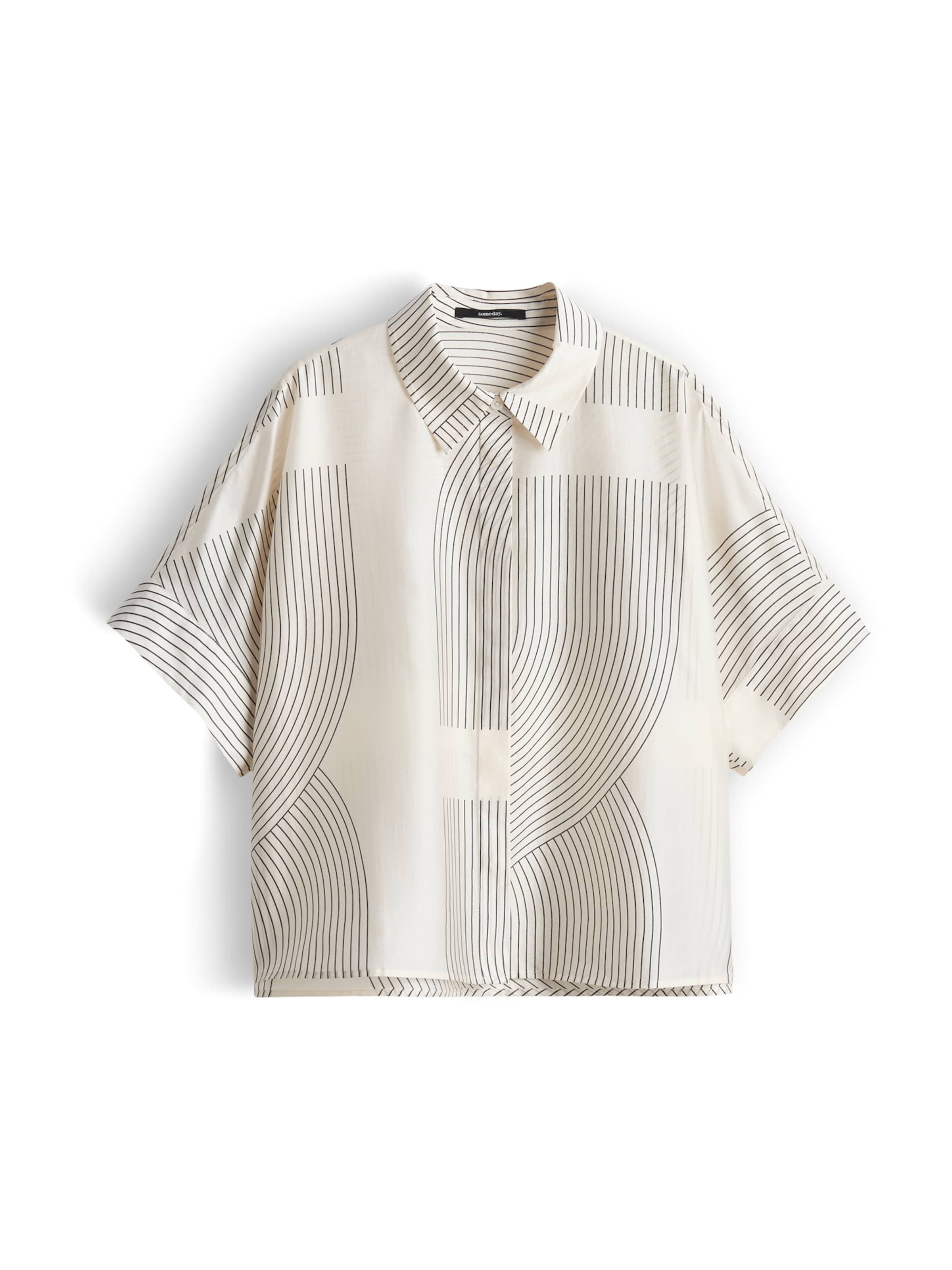 Someday Blouse 'Zulin' in Wit: voorkant