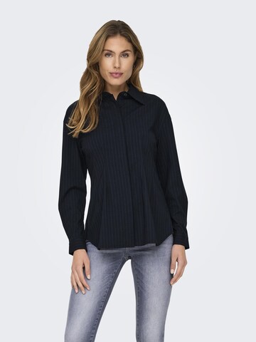 Camicia da donna 'EDA' di ONLY in nero: frontale