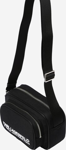 Borsa a tracolla di Karl Lagerfeld in nero