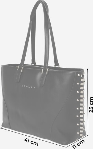 REPLAY - Shopper en negro