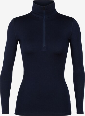 ICEBREAKER Sportpullover '260 Tech' in Blau: predná strana