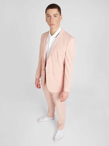 SELECTED HOMME Slimfit Kostym 'Liam' i rosa