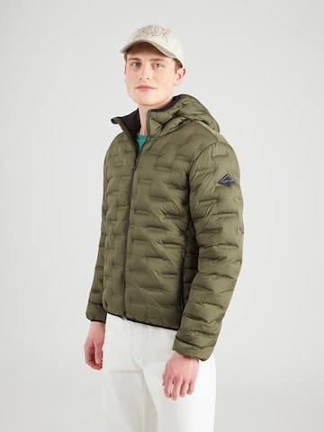REPLAY Between-season jacket in Green: front