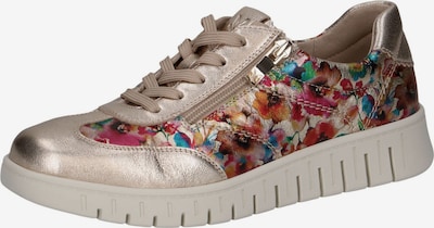 CAPRICE Sneaker in blau / rot / silber, Produktansicht