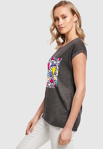 Mister Tee Shirt 'Geometric Retro' in Grau