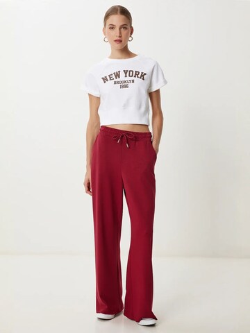 Pantaloni di Happiness İstanbul in rosso: frontale