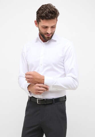 ETERNA Slim fit Zakelijk overhemd in Wit: voorkant