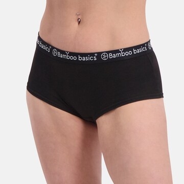 Panty di Bamboo basics in nero: frontale
