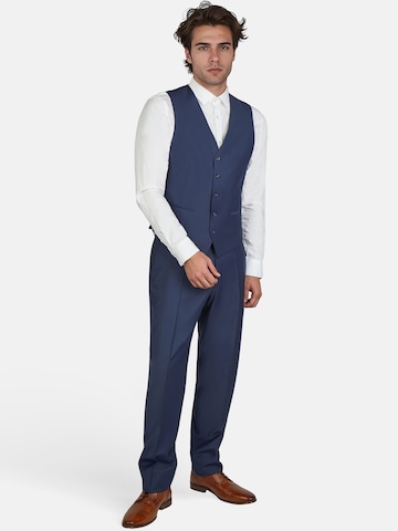 PIERRE CARDIN Suit vest 'HUGO' in Blue