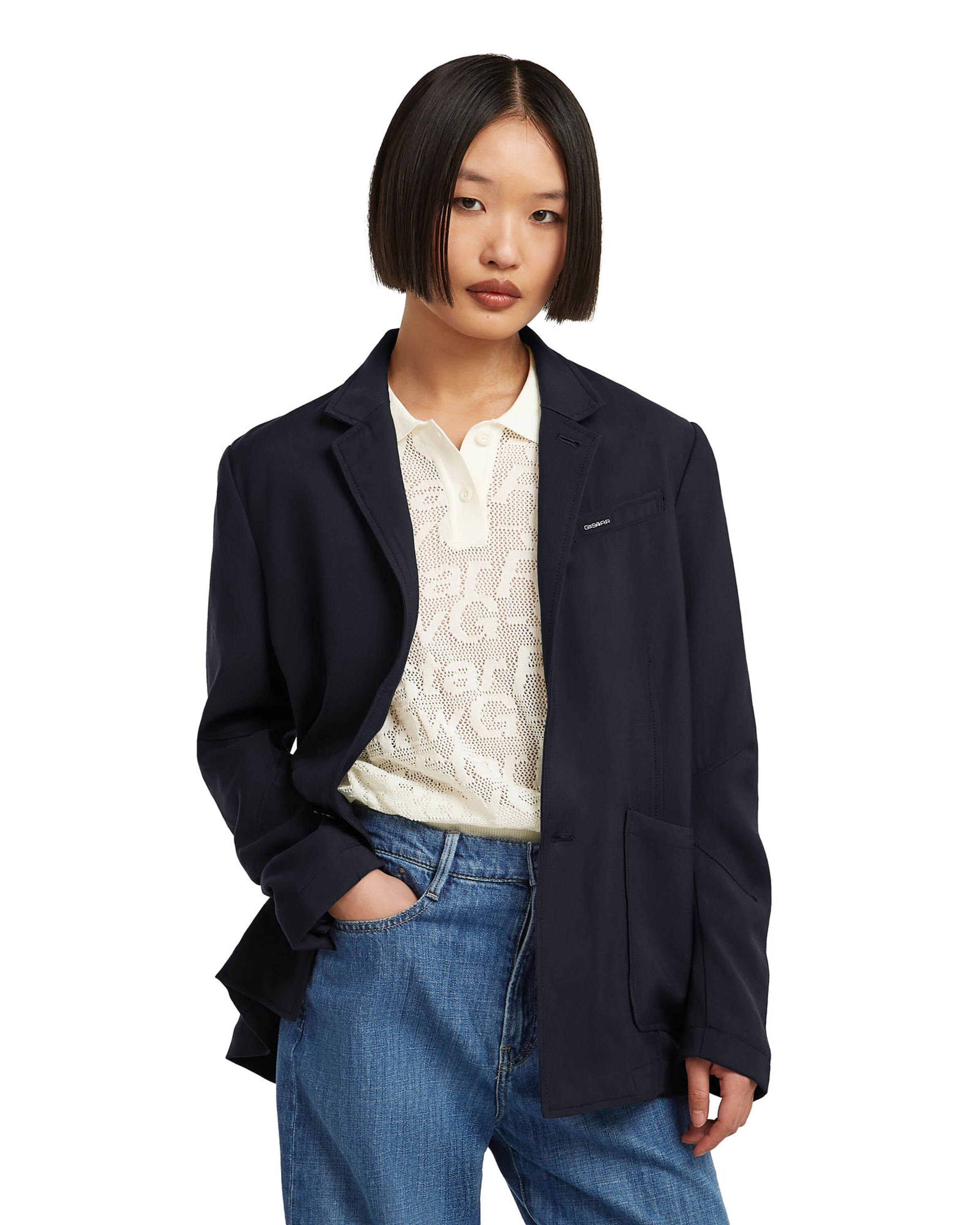 G-STAR Blazers in Blauw