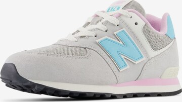 Baskets '574' new balance en gris : devant