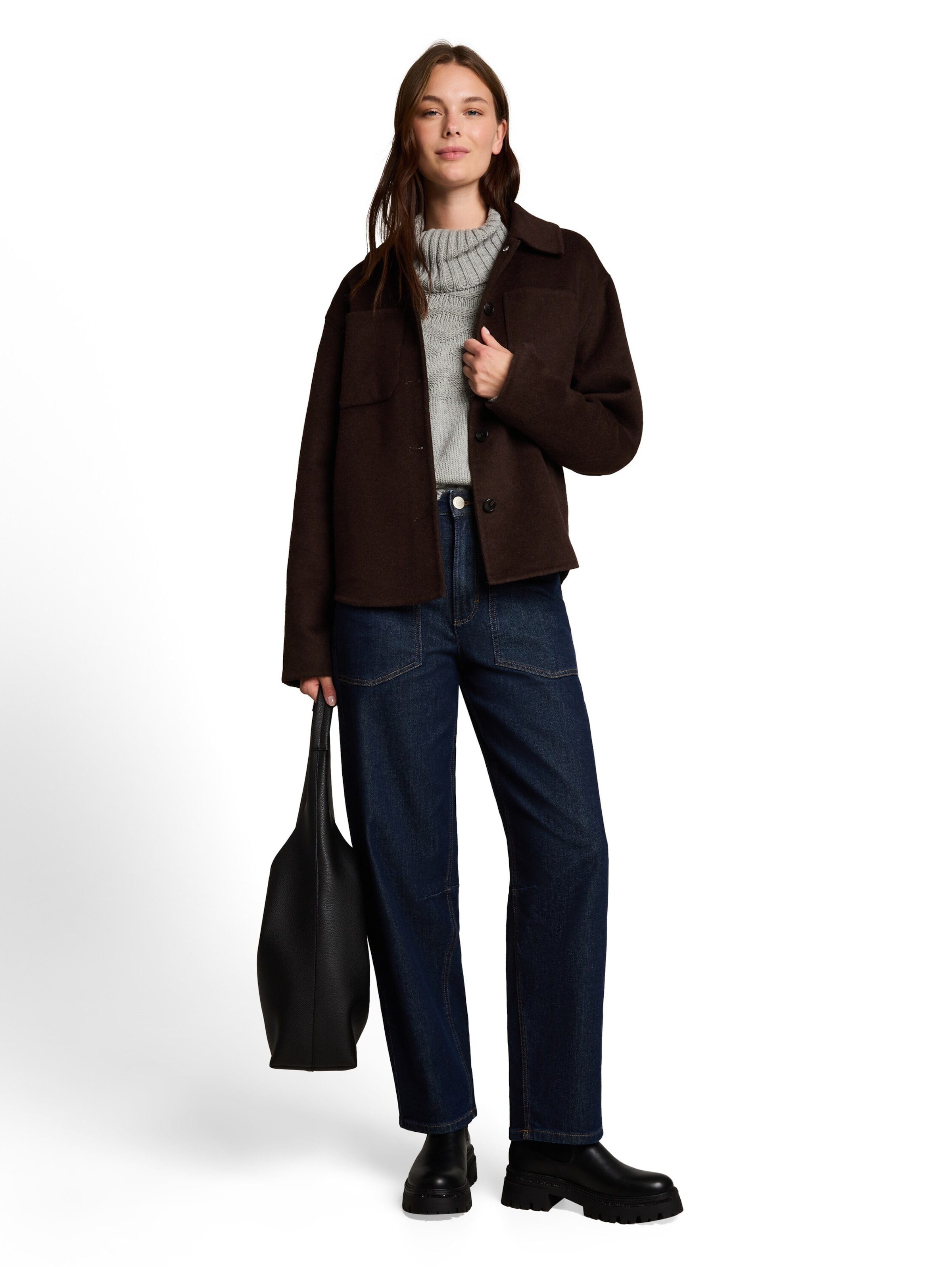 Pull-over TOM TAILOR en gris