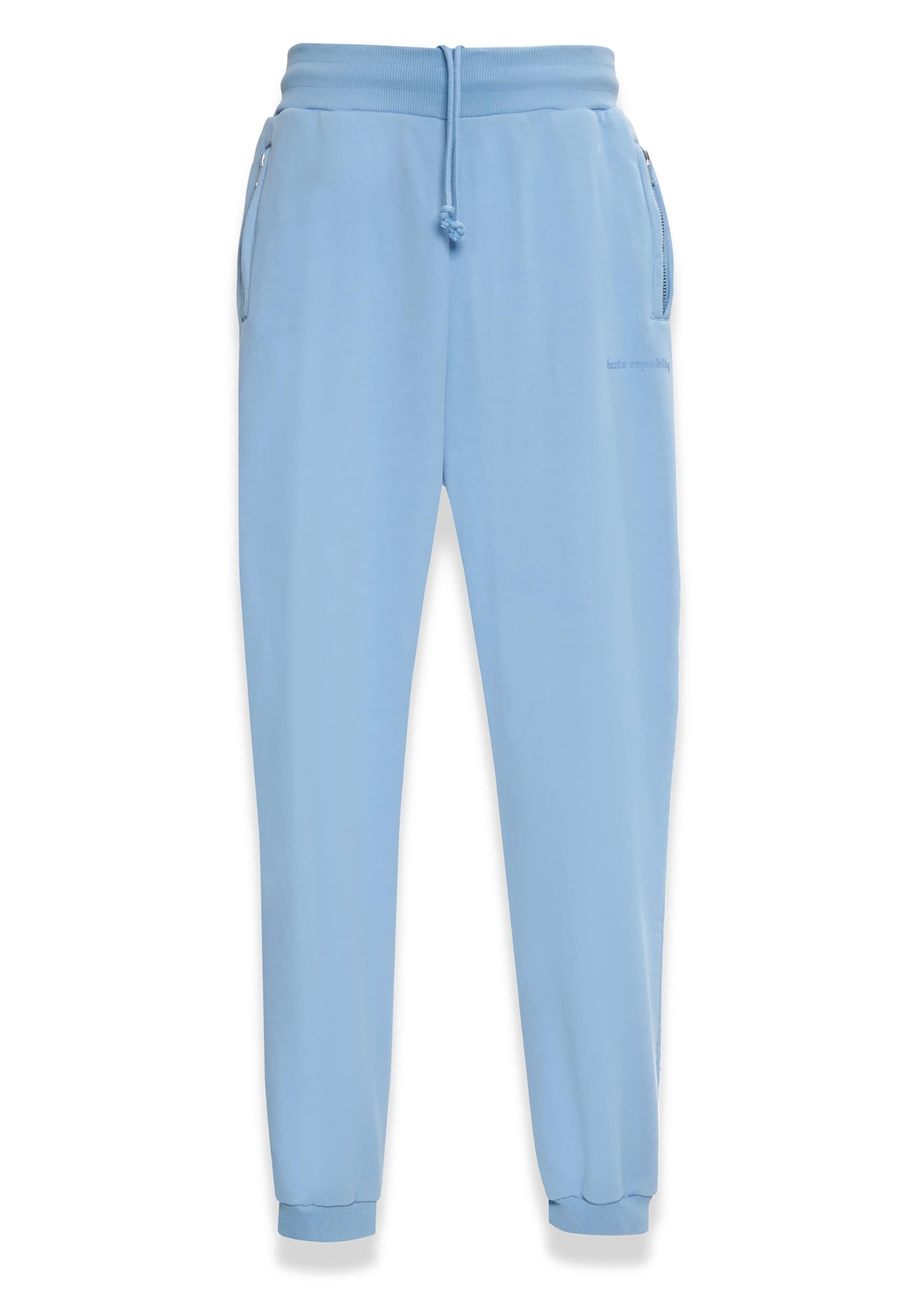 Dropsize Ozke Hlače 'Bazix Republiq' | modra barva: sprednja stran