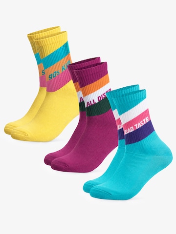 Occulto Athletic Socks 'Rio' in Yellow: front