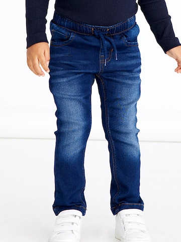 NAME IT Slimfit Jeans 'Robin' in Blauw: voorkant