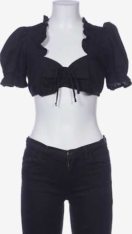 COUNTRY LINE Bluse XXS in Schwarz: Vorderseite