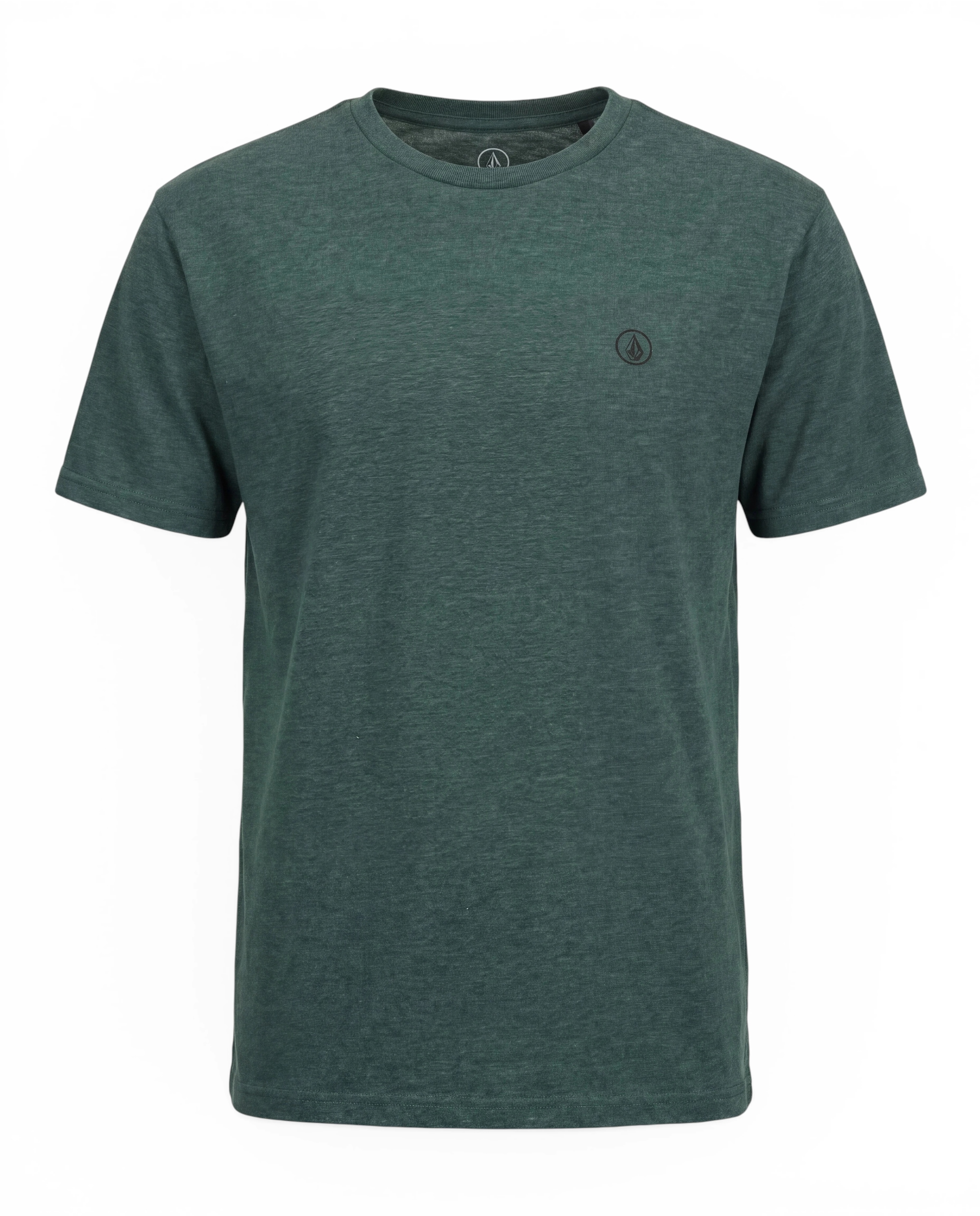 T-Shirt 'CIRCLE BLANKS' Volcom en vert : devant