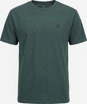 T-Shirt 'CIRCLE BLANKS' Volcom en vert : devant
