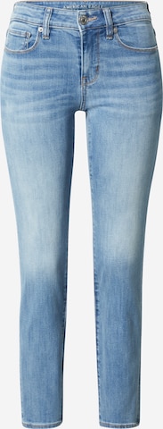 American Eagle Regular Jeans in Blue: front