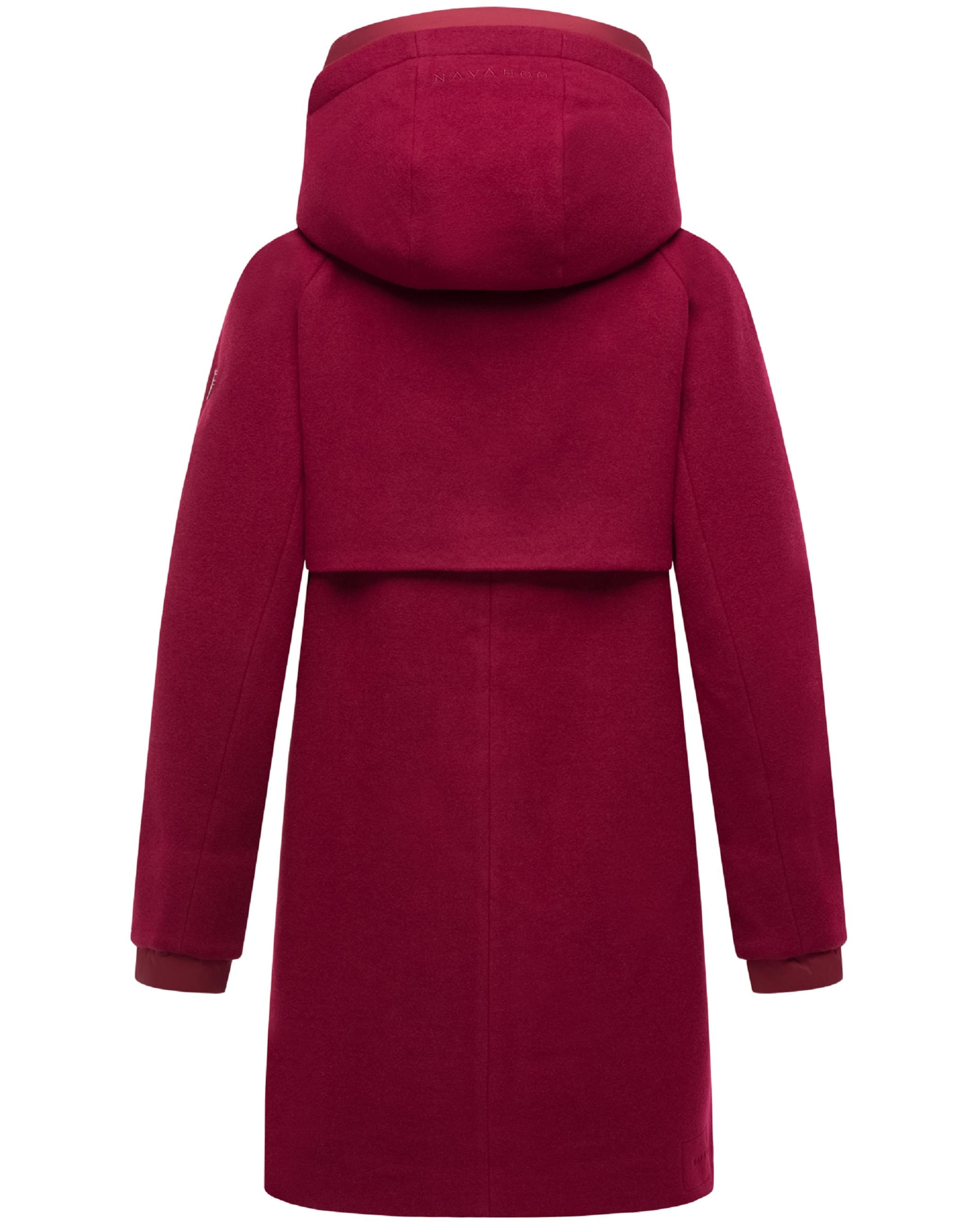 Manteau d’hiver NAVAHOO en rouge