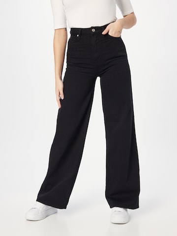 TOMMY HILFIGER Wide Leg Jeans in Schwarz: predná strana