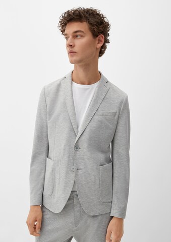 s.Oliver - Ajuste regular Chaqueta saco en gris: frente